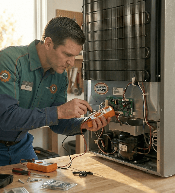 Appliance technician providing same-day repair in Abilene
